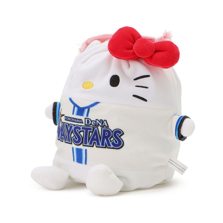 横浜DeNAベイスターズ×ハローキティ/ダイカット巾着（4549466132642）|商品詳細|BAYSTORE ONLINE