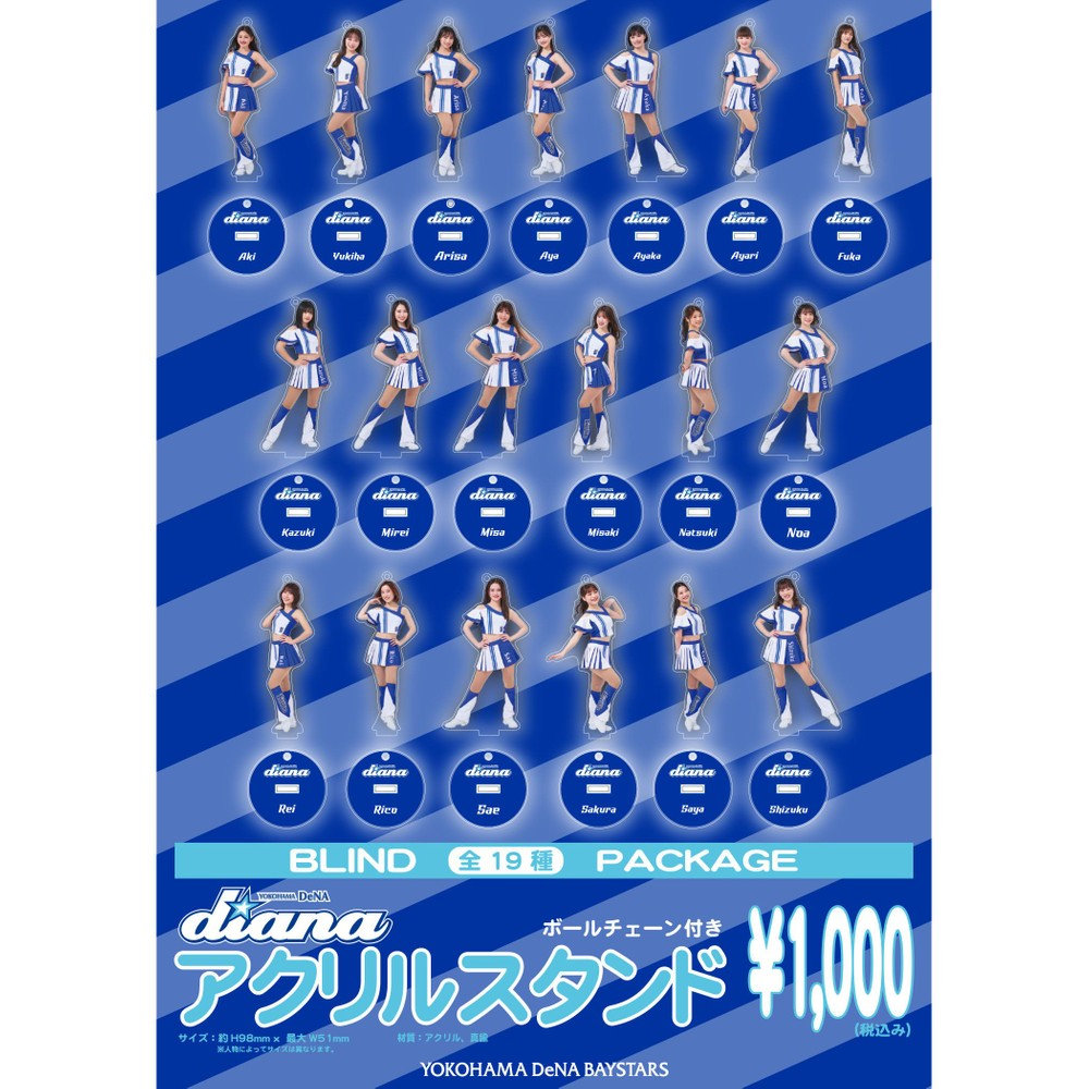 横浜DeNAベイスターズ diana Aki グッズ （横浜DeNAベイスターズ
