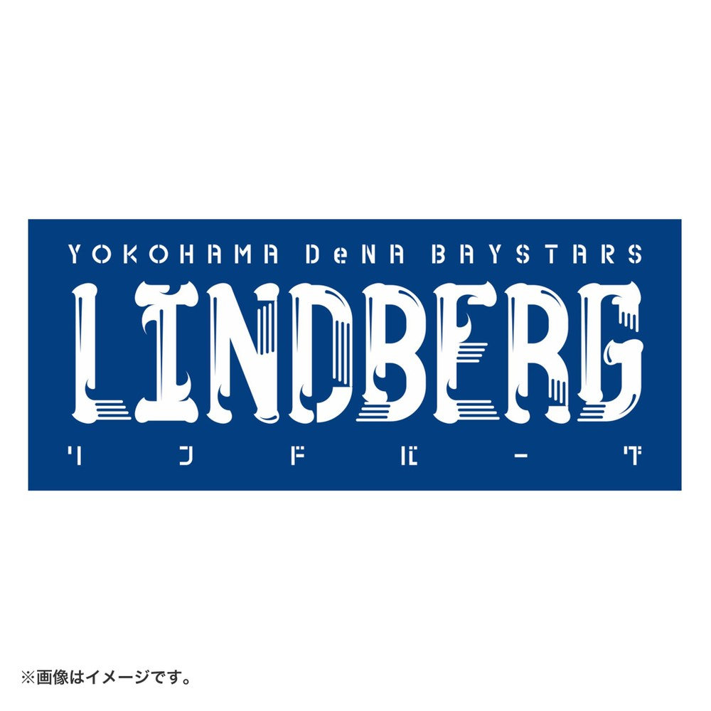 BLUE☆LIGHT SERIES 2024/選手名タオル/LINDBERG, カラー展開なし, サイズ展開なし