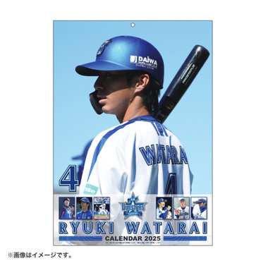 横浜DeNAベイスターズ 2025 壁掛・卓上 カレンダー ※値下げ交渉あり 2025/横浜DeNAベイスターズオフィシャルカレンダー/卓上