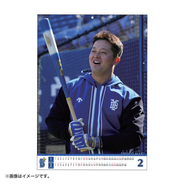 2025/選手別カレンダー/壁掛け（4570199728116）|商品詳細