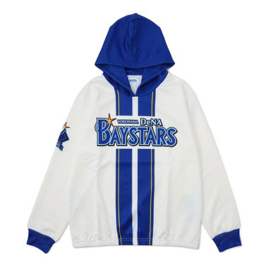 【新品】【値下げ交渉可】ベイスターズ　チームウェア オーセンティックチームウェア/フーディ（ydb4571602001895