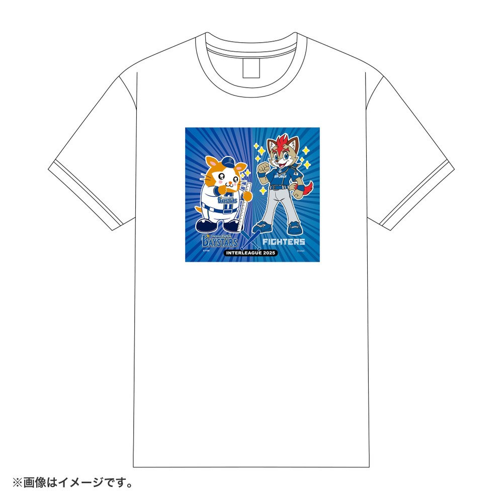 横浜DeNAベイスターズ×北海道日本ハムファイターズ/Tシャツ/DB