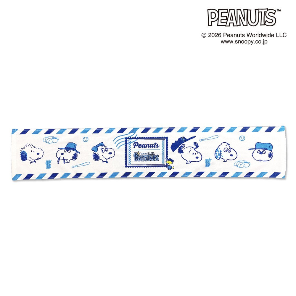 横浜DeNAベイスターズ×SNOOPY/タオルマフラー（4571651525076）|商品