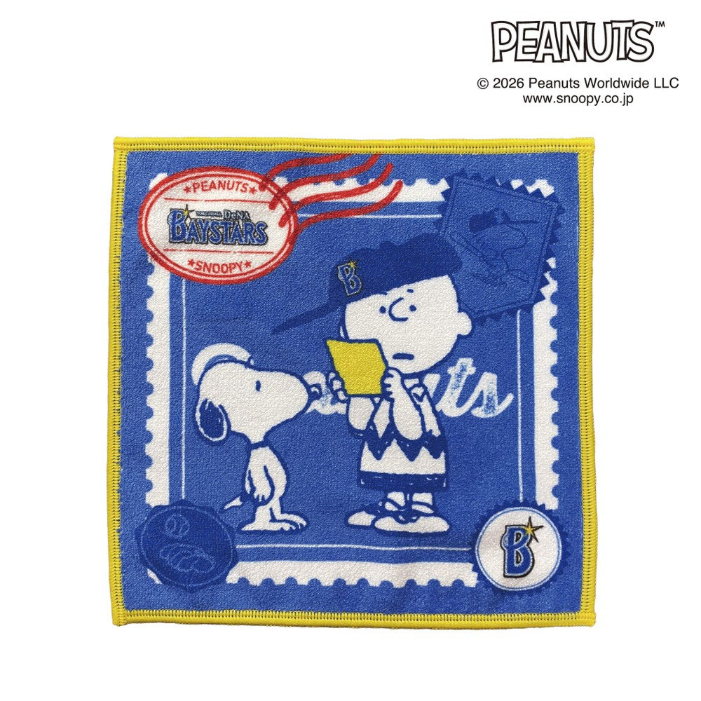横浜DeNAベイスターズ×SNOOPY/ハンカチタオル（4571651525083）|商品