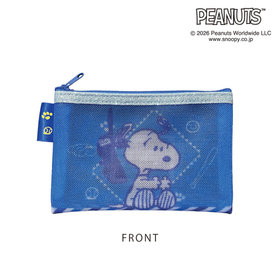 横浜DeNAベイスターズ×SNOOPY/メッシュラメバトンポーチ