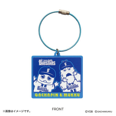 横浜DeNAベイスターズ×ガチャピン・ムック/ワイヤーアクリルチェーン