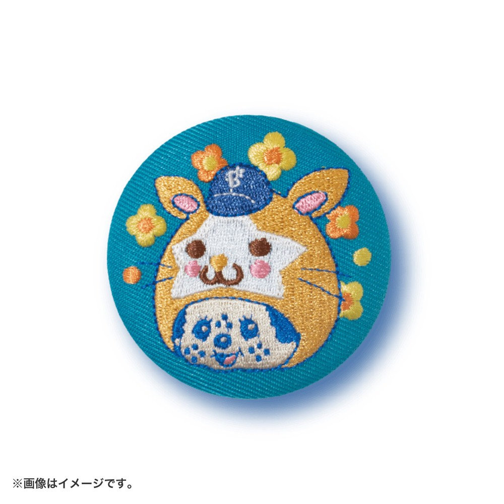 レイターズ サイバーマン 缶バッチ DB.スターマン×モンチッチ/刺繍缶バッジ（4573599305598）|商品詳細