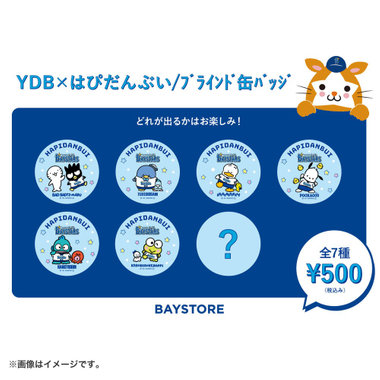 横浜DeNAベイスターズ×はぴだんぶい/シークレット缶バッジ