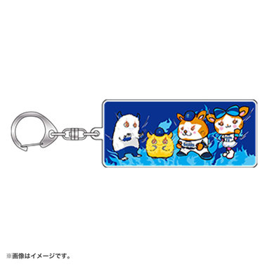 青炎シリーズ/アクリルキーホルダー/DB.スターマン＆DB.キララ＆BART＆CHAPY