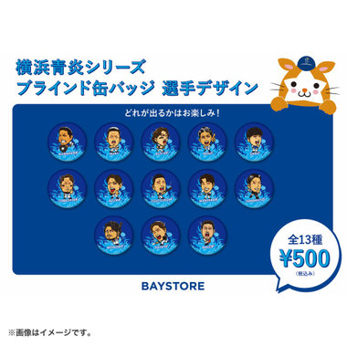 青炎シリーズ/ブラインド選手缶バッジ