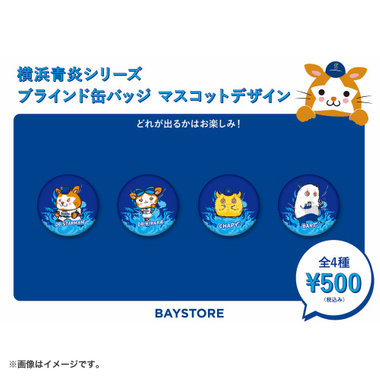 青炎シリーズ/ブラインドマスコット缶バッジ