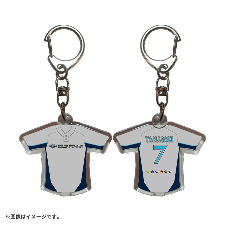 【新品、未開封】つながるアクリルキーホルダーコレクション 7個セット THE FESTIVAL/ユニフォーム型アクリルキーホルダー/OB