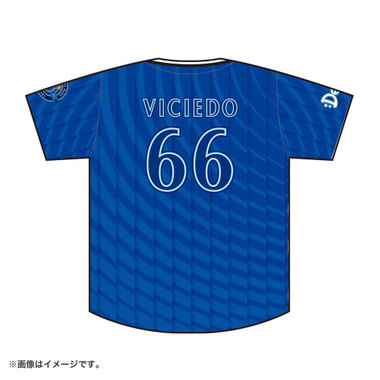 【8月中旬頃より順次お届け】ハイクオリティーレプリカユニフォーム/VISITOR/#66:D.ビシエド