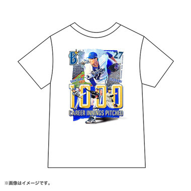 【10月下旬頃より順次お届け】#27:藤浪選手/1000投球回記念/コラージュTシャツ