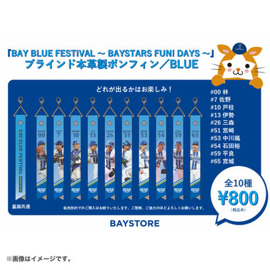 BAY BLUE FESTIVAL 2025/ブラインド本革製ボンフィン/BLUE