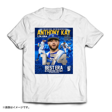 【12月上旬頃より順次お届け】#69:A.ケイ選手/球団史上最優秀防御率/Tシャツ