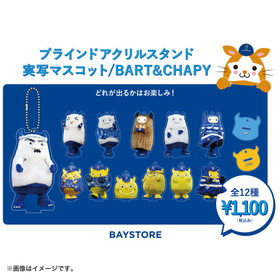 実写マスコット/ブラインドアクリルスタンド/BART＆CHAPY