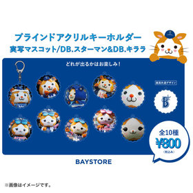 実写マスコット/ブラインドアクリルキーホルダー/DB.スターマン＆DB.キララ