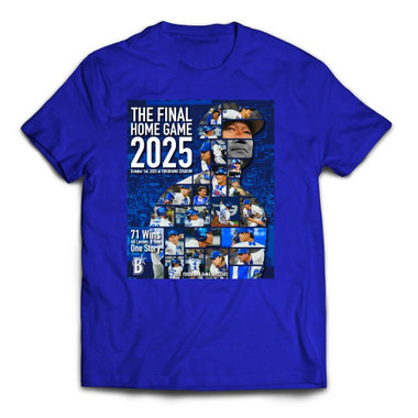 【11月下旬頃より順次お届け】2025ハイライト/本拠地最終戦/1001/Tシャツ