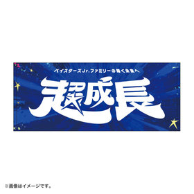 【12月末頃より順次お届け】ベイスターズJr.2025/フェイスタオル/スローガン