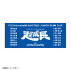【12月末頃より順次お届け】ベイスターズJr.2025/フェイスタオル/全選手名