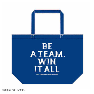 2026シーズンスローガン/BE A TEAM, WIN IT ALL/トートバッグ