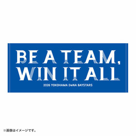 2026シーズンスローガン/BE A TEAM, WIN IT ALL/フェイスタオル