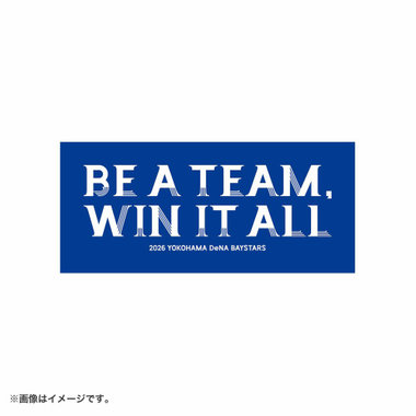 2026シーズンスローガン/BE A TEAM, WIN IT ALL/ステッカー