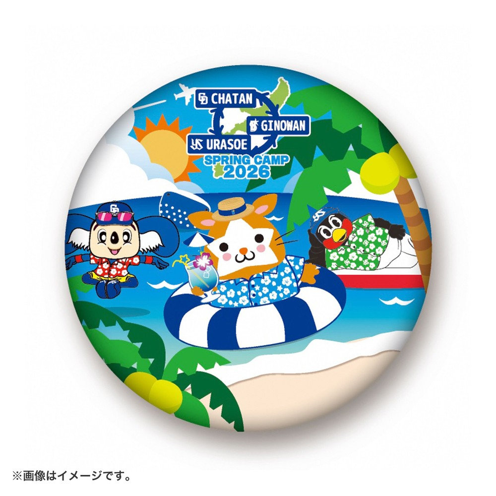 4月中旬頃より順次お届け】3球団コラボグッズ/缶バッジ/DB.スターマン