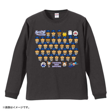 宜野湾キャンプ2026/選手イラスト/ロングTシャツ