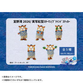 【4月上旬頃より順次お届け】宜野湾キャンプ2026/ブラインドステッカー/DB.スターマン