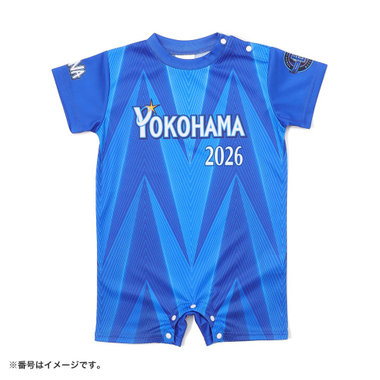 【80日間前後お届け】名入れオーダーベビーロンパース/VISITOR/80cm