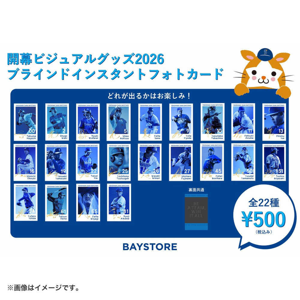 2026開幕ビジュアル/ブラインドインスタントフォトカード