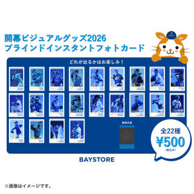 2026開幕ビジュアル/ブラインドインスタントフォトカード