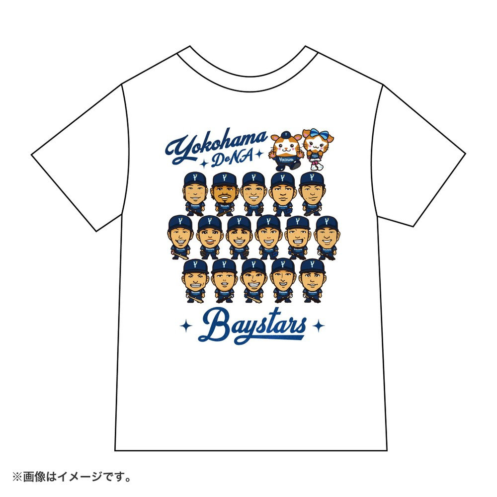 YOKOHAMA STAR☆NIGHT 2026/選手イラストTシャツ（4573676060181