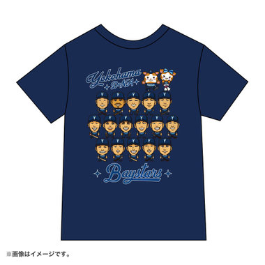 TEAM YOKOHAMA 記念Tシャツ YOKOHAMA STAR☆NIGHT 2026/選手イラストTシャツ（4573676060181