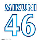 【6月中旬頃より順次お届け】横浜DeNAベイスターズ×日向坂46/背番号シート/VISITOR