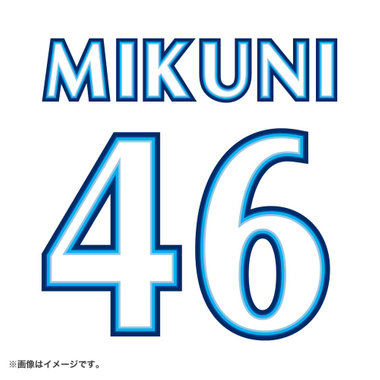 【6月中旬頃より順次お届け】横浜DeNAベイスターズ×日向坂46/背番号シート/VISITOR