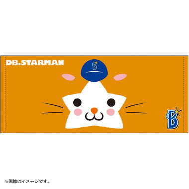 デカ顔フェイスタオル/DB.スターマン