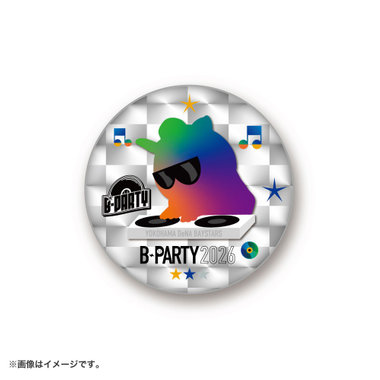 B-PARTY 2026/ホログラム缶バッジ/DB.スターマン