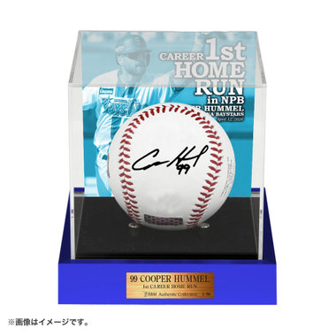 【8月上旬頃より順次お届け】#99:C.ヒュンメル/BBM/来日初本塁打記念/直筆サイン入りロゴボール