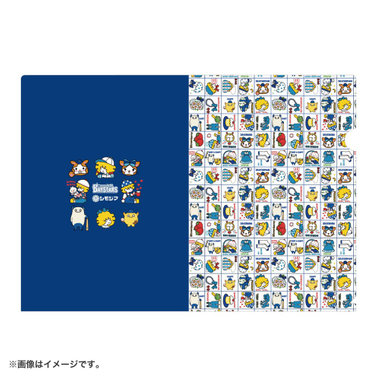 横浜DeNAベイスターズ×シモジマ/クリアファイル/DB.スターマン＆DB.キララ＆BART＆CHAPY