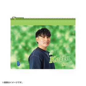 ラフスタイル選手グッズ第3弾/フラットポーチ