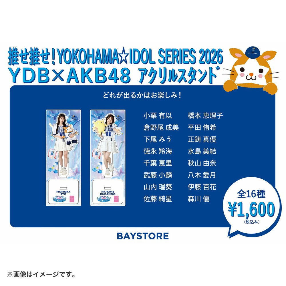 7月下旬頃より順次お届け】推せ推せ！YOKOHAMA☆IDOL SERIES 2026