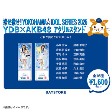 【7月下旬頃より順次お届け】推せ推せ！YOKOHAMA☆IDOL SERIES 2026/ブラインドアクリルスタンド/AKB48