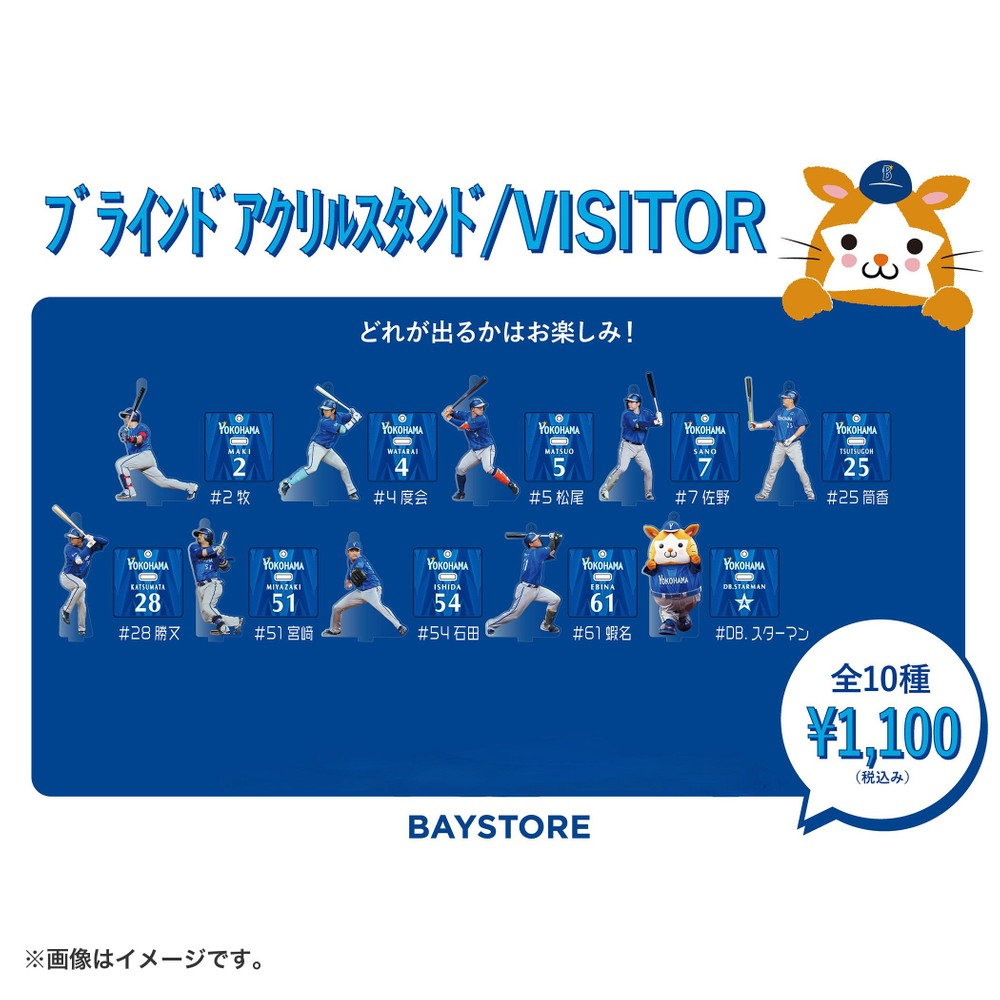ブラインドアクリルスタンド/VISITOR（4573676223296）|商品詳細