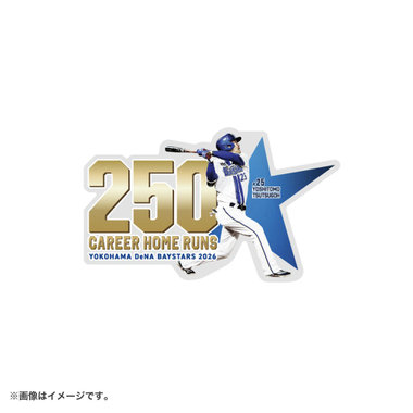 【11月下旬頃より順次お届け】#25:筒香嘉智選手/NPB通算250本塁打達成記念/ピンバッジ