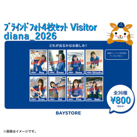 diana2026/ブラインドフォト4枚セット/VISITOR