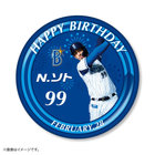HAPPY BIRTHDAY/2月/特大スタンド缶バッジ